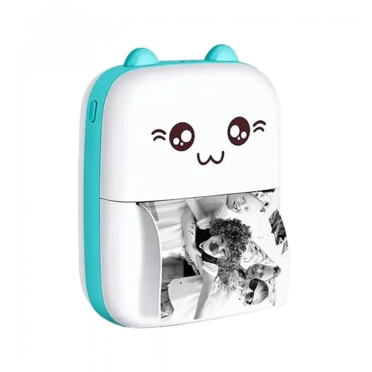 Mini Printer Pr-01 Termal Fotoğraf Yazıcısı Mavi