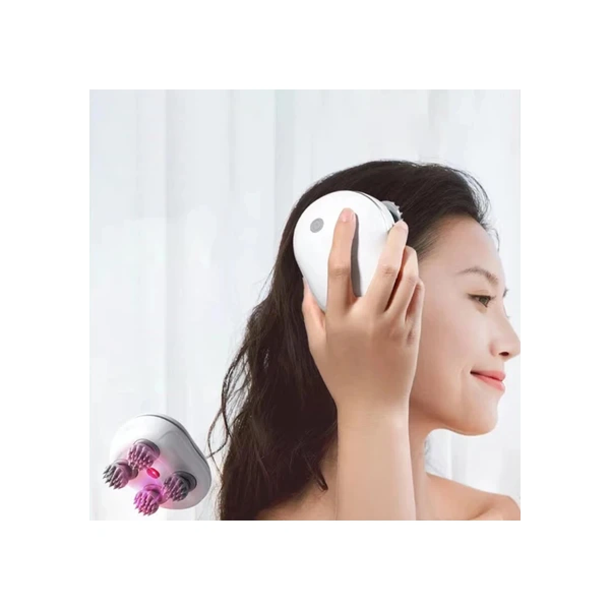 Mshd-001 Smart Scalp Massager Masaj Aleti Siyah