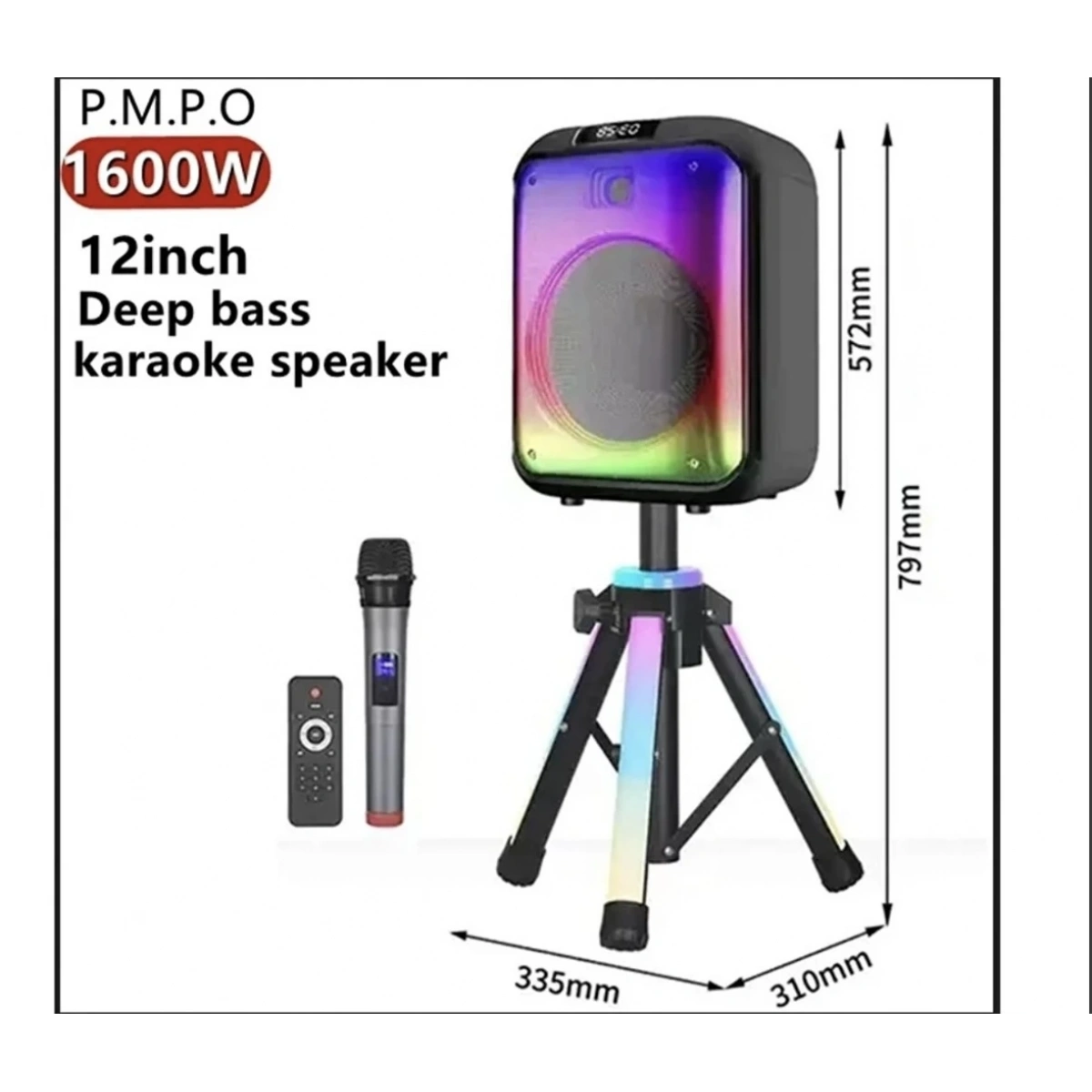 NDR-102A 1600W KARAOKE SES BOMBASI