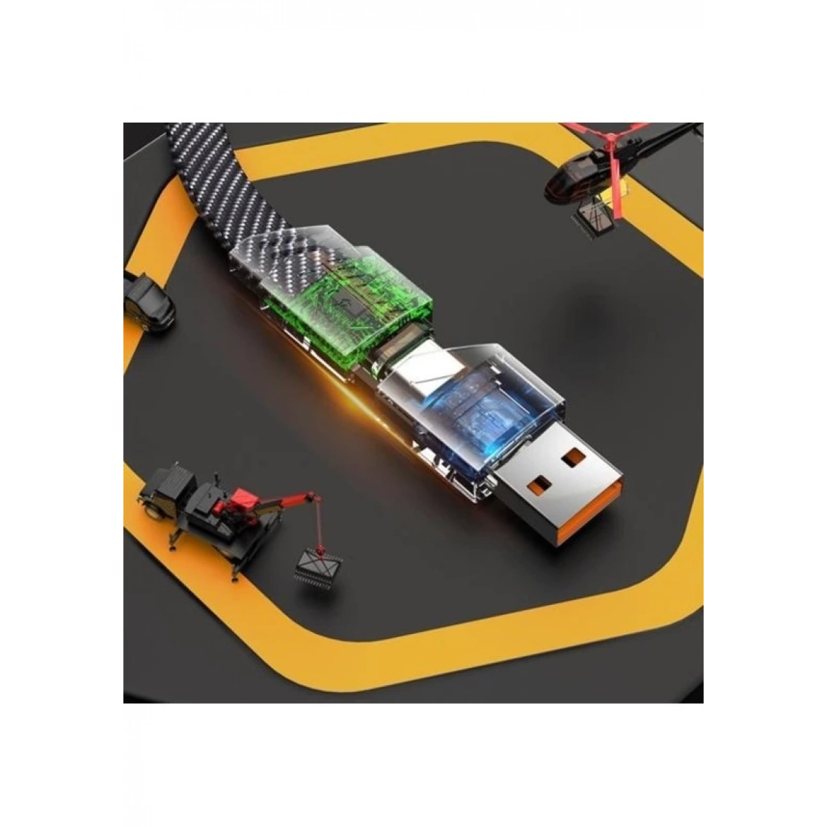 Newpower 4 In 1 Şarj Kablosu 65W F279