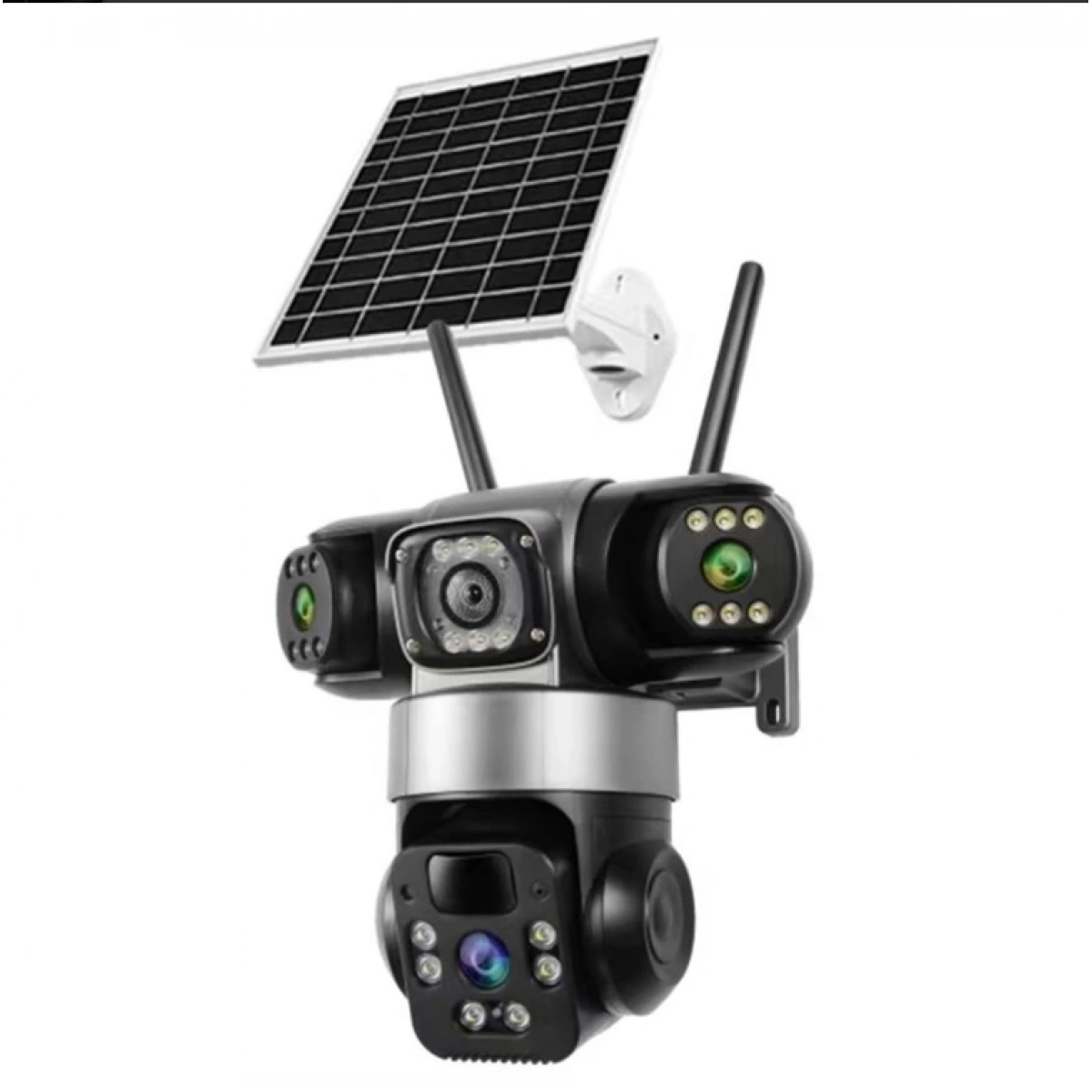 O-Kam 6040 Üç Kameralı Güneş Panelli Wifi Kamera