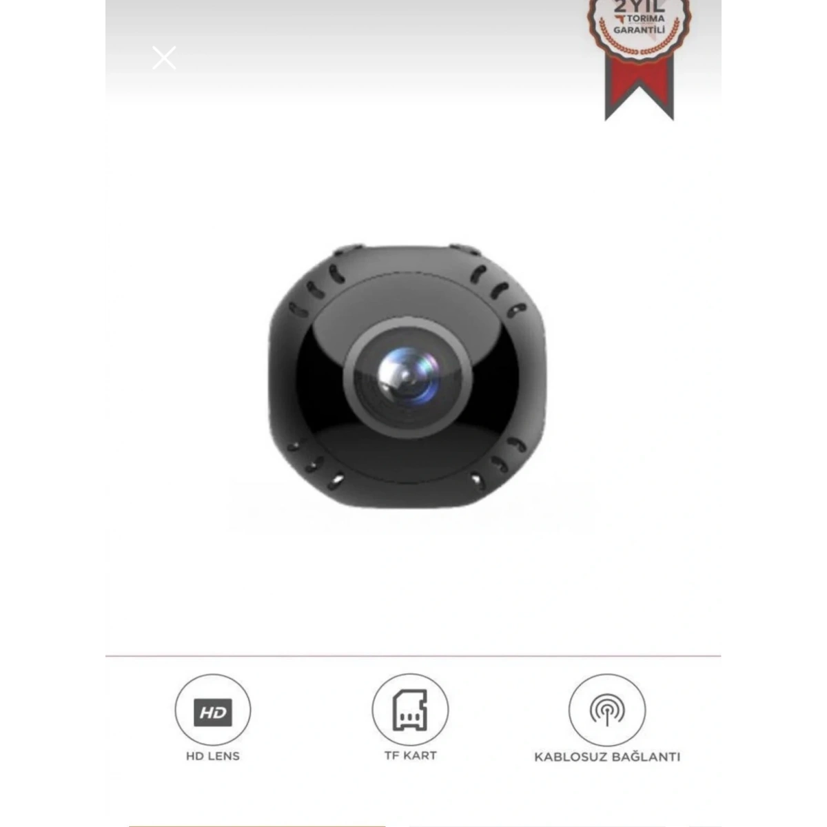 O-Kam Şarjlı Mıknatıslı Mini Balıkgözü Kamera TRM-CMR32