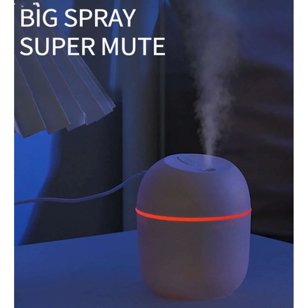 Oda ve Araba Nemlendirici HUMIDIFIER Beyaz