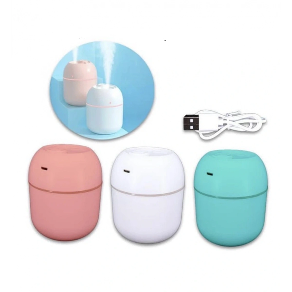 Oda ve Araba Nemlendirici HUMIDIFIER Beyaz