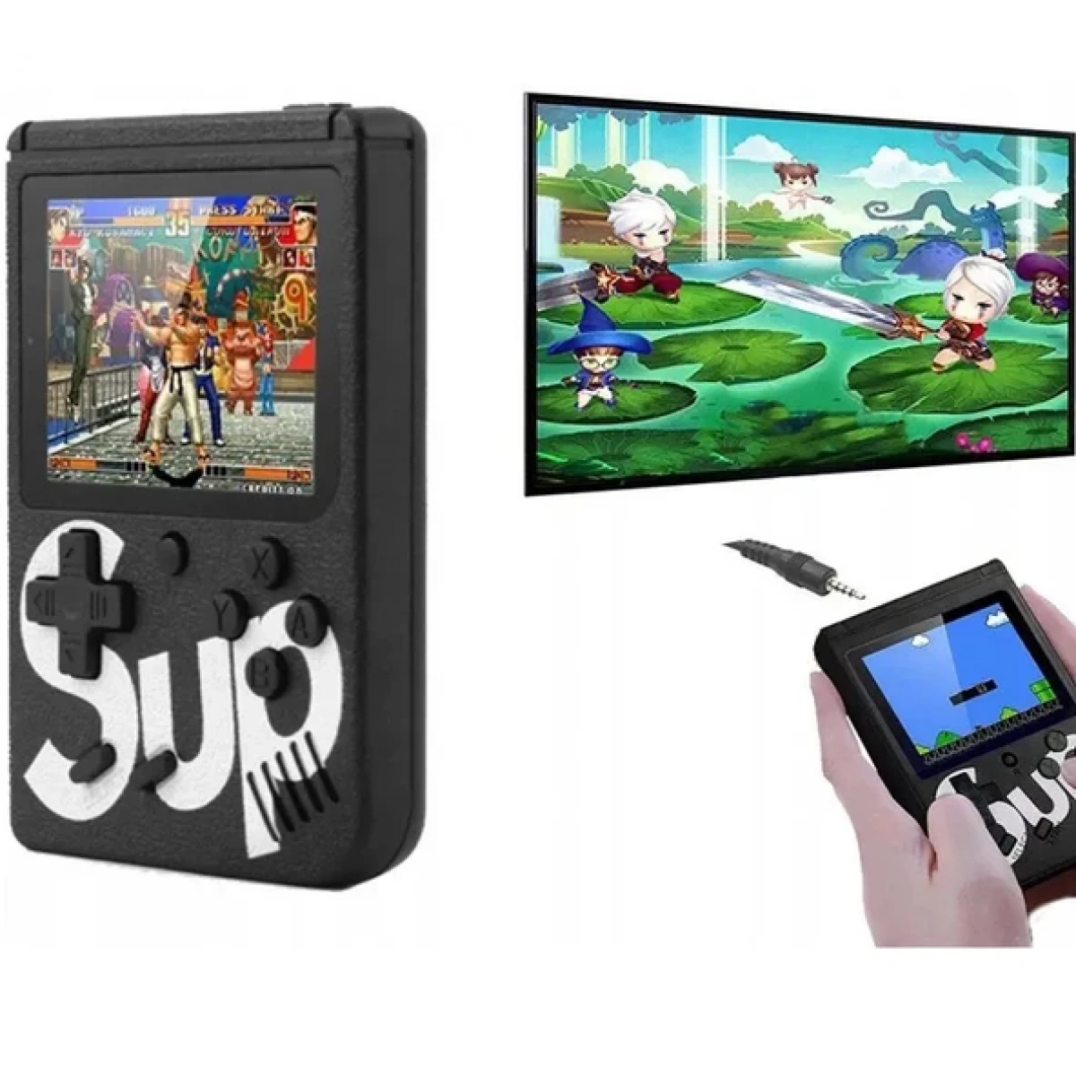 Sup Oyun Konsolu 400 Oyun Büyük Ekran