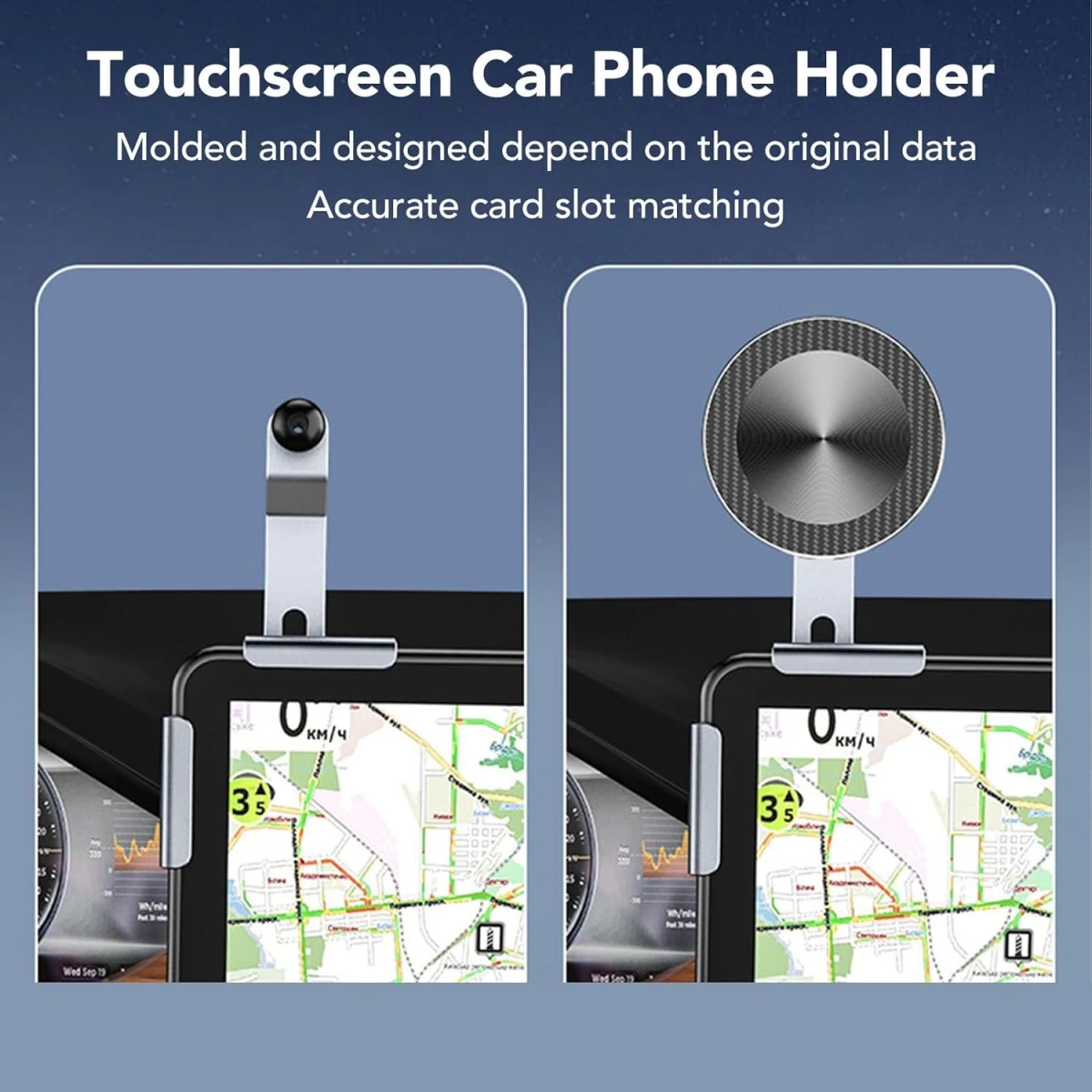 P10S Tesla/Byd Monitör Magsafe Telefon Tutucu