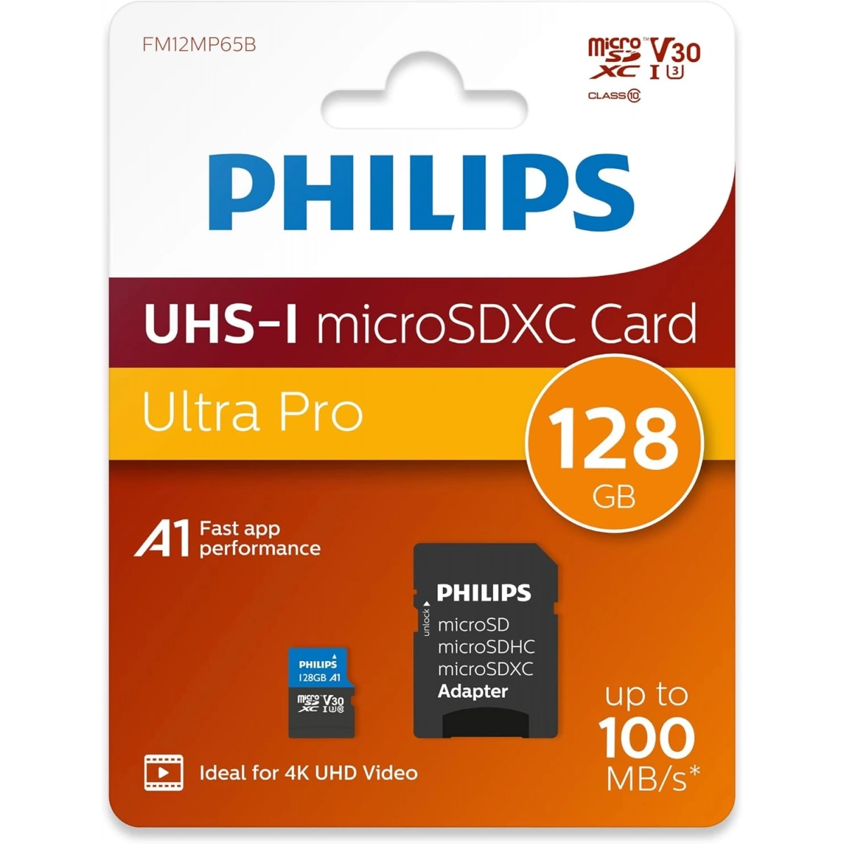 Philips 128 Gb Hafıza kartı