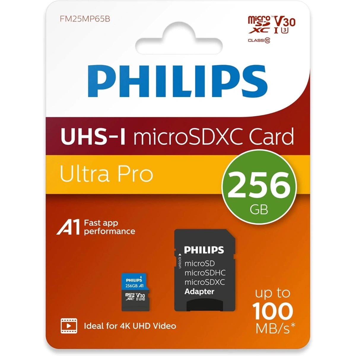 Philips 256 Gb Hafıza kartı
