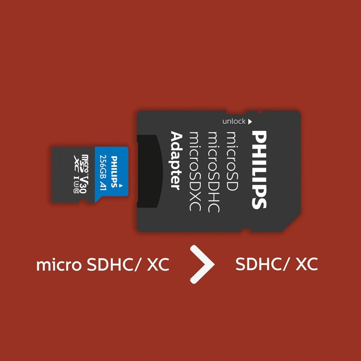 Philips 256 Gb Hafıza kartı