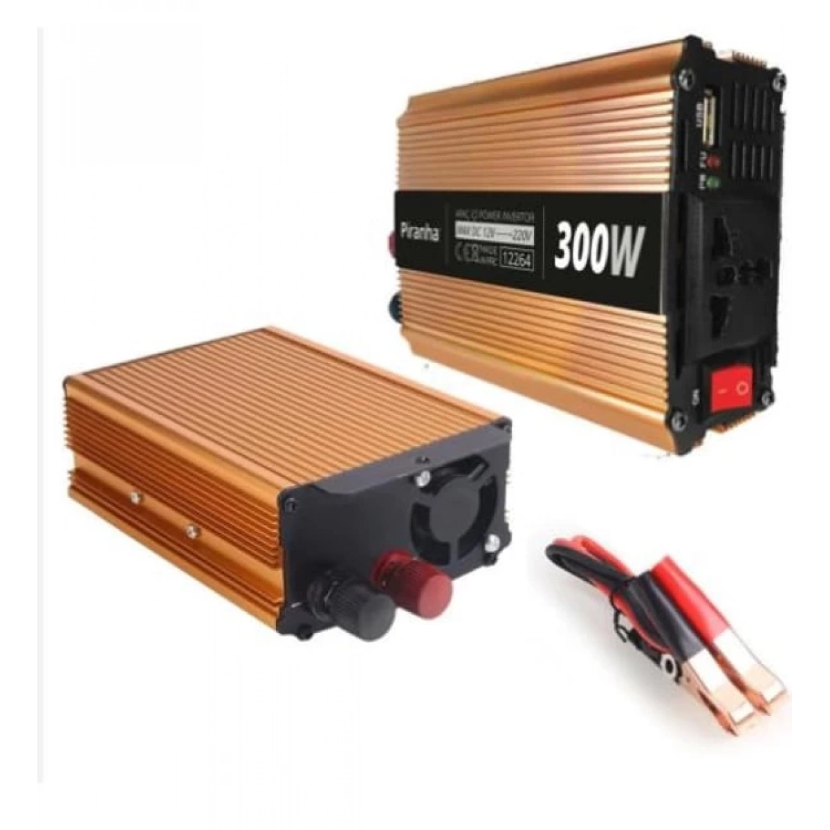 Piranha Araç İçi Power İnvertör 300W 12264