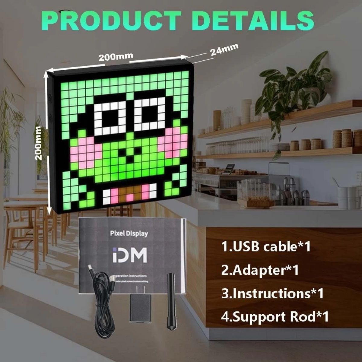 Pixel Display 20X20 cm Led-05