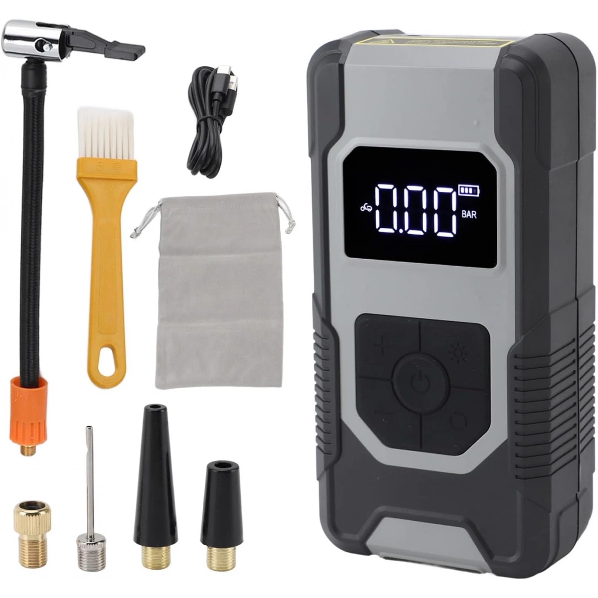 Şarjlı Araç Pompası Pm-02 Gri