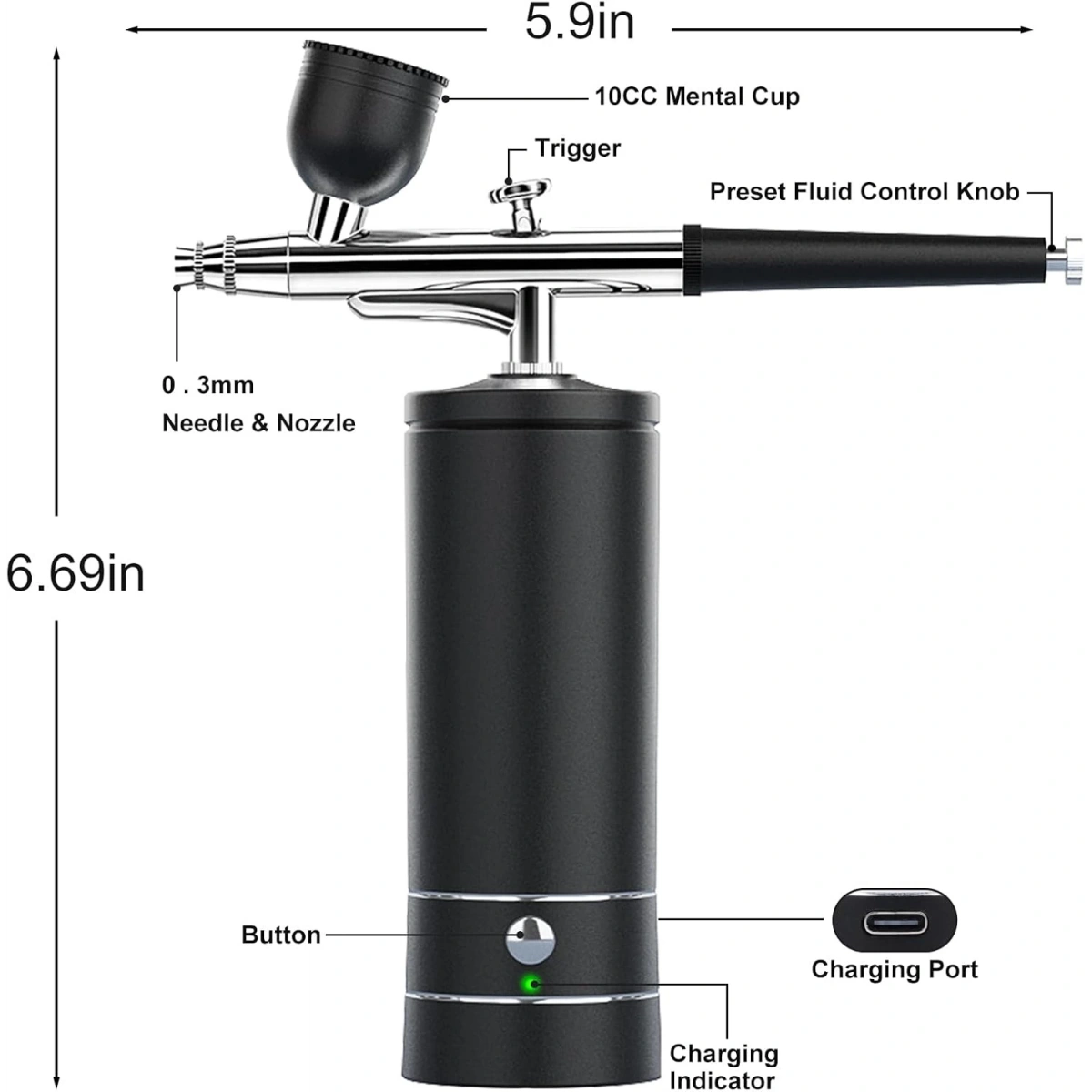 Şarjlı Boya Makinesi