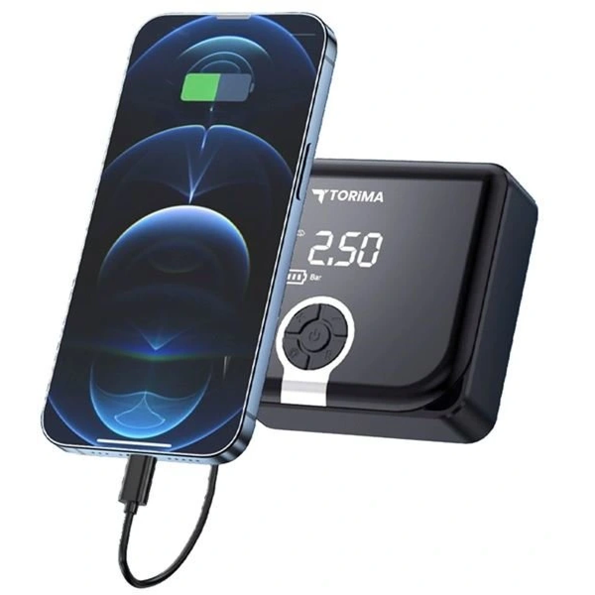 Şarjlı Lastik Şişirme Pompası ZC-001