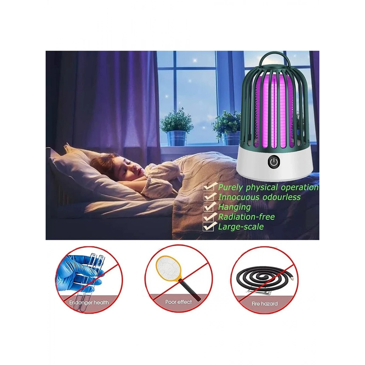 Sinek Öldürücü + Gece Lambası MWD-03