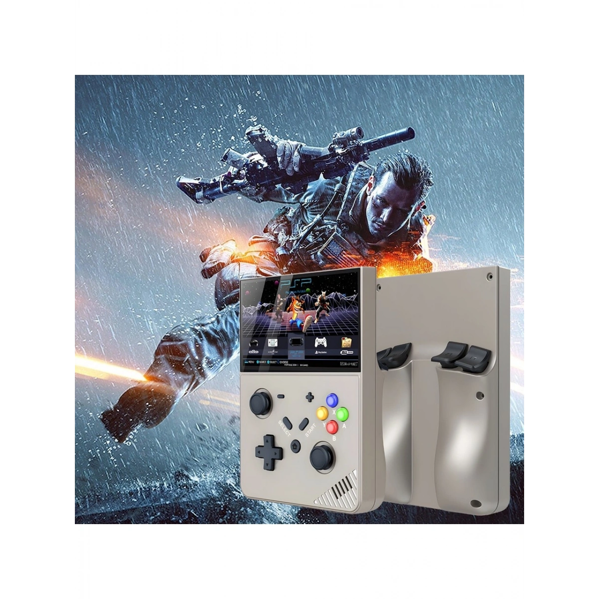 Sjgam R43 Pro Oyun Konsolu Gri