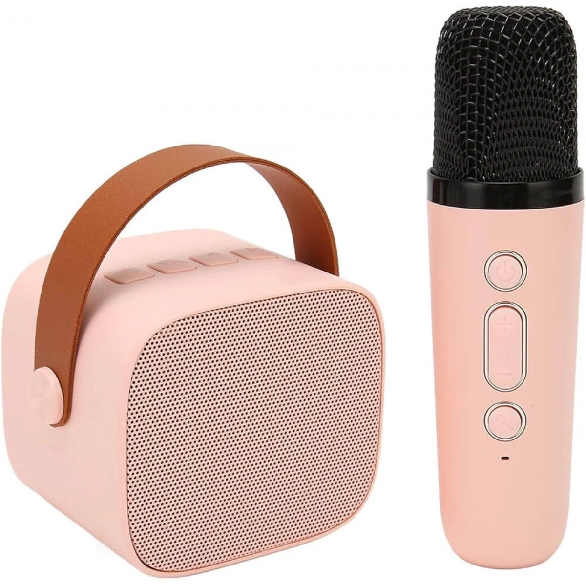 SP-01 PEMBE KARAOKE MİKROFON