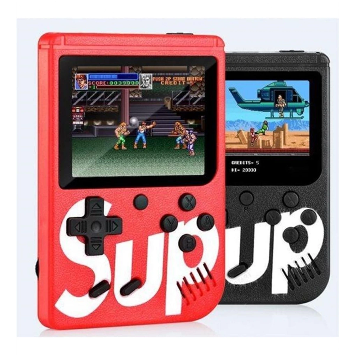 Sup Oyun Konsolu 400 Oyun Siyah