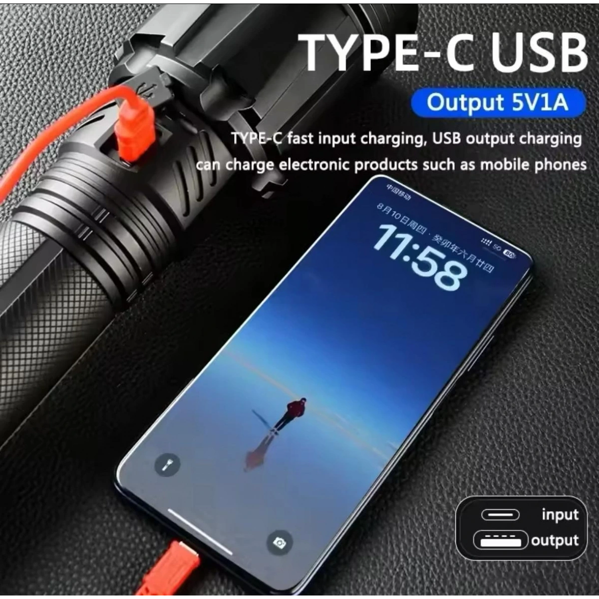 Süper Güçlü El Feneri G999