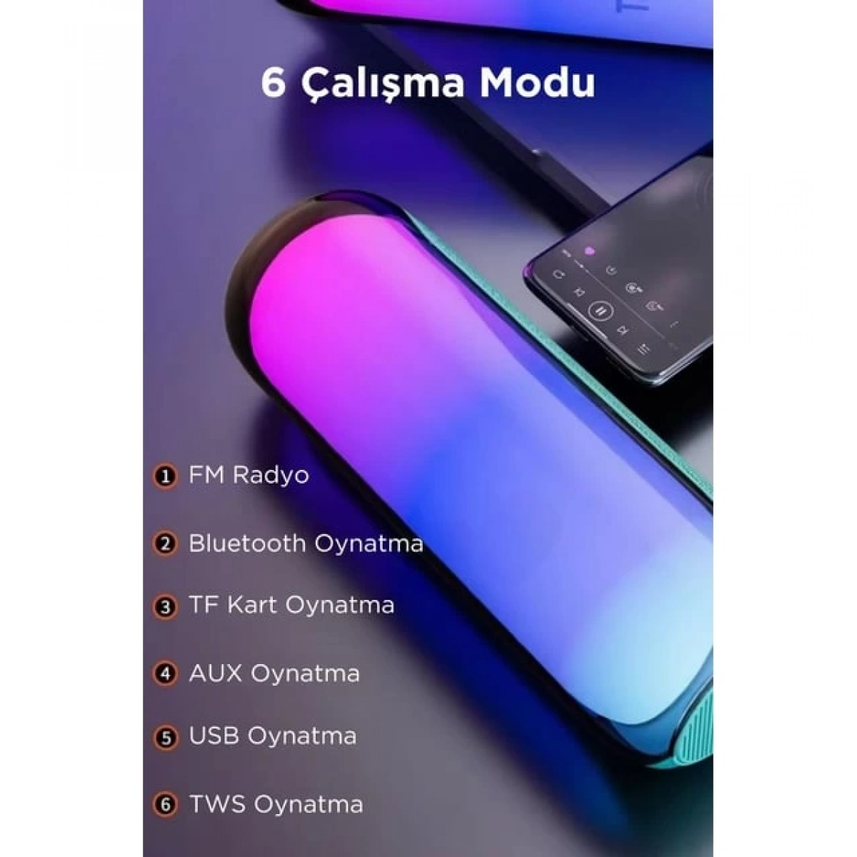 T&G Bluetooth Hoparlör TG-384 Mini Siyah