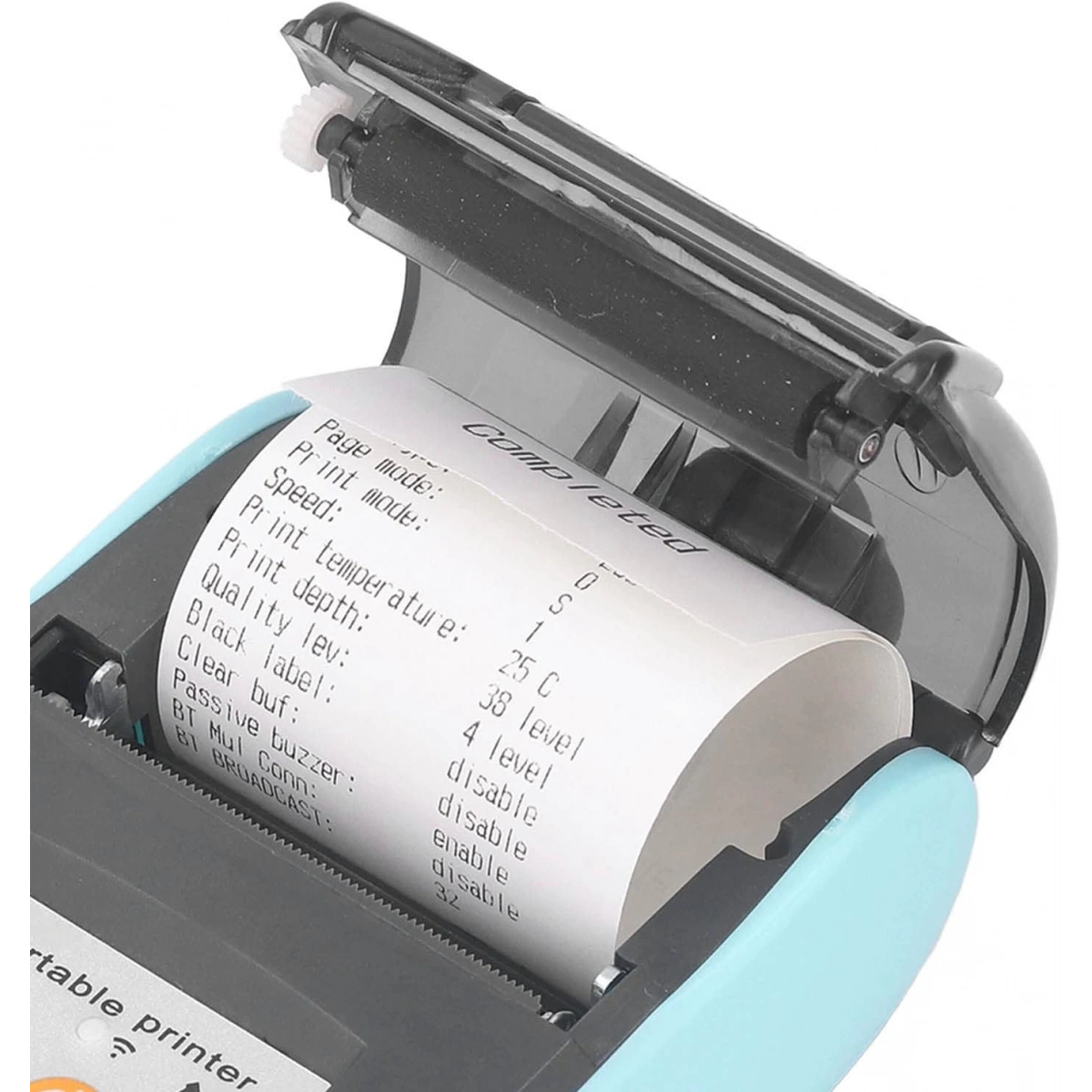 Taşınabilir Termal Yazıcı PT-210 Mavi