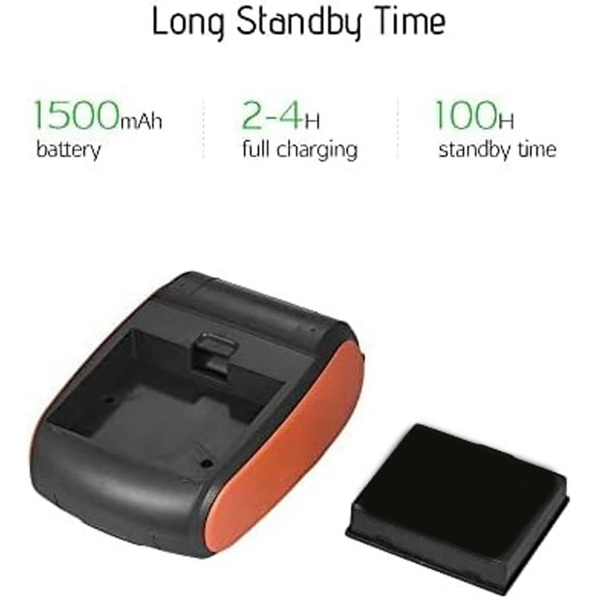 Taşınabilir Termal Yazıcı PT-210 Turuncu