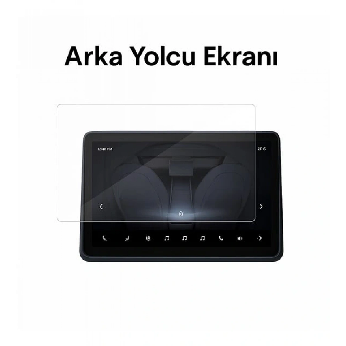 Tesla Model Y Juniper Ekran Koruyucu 2li set