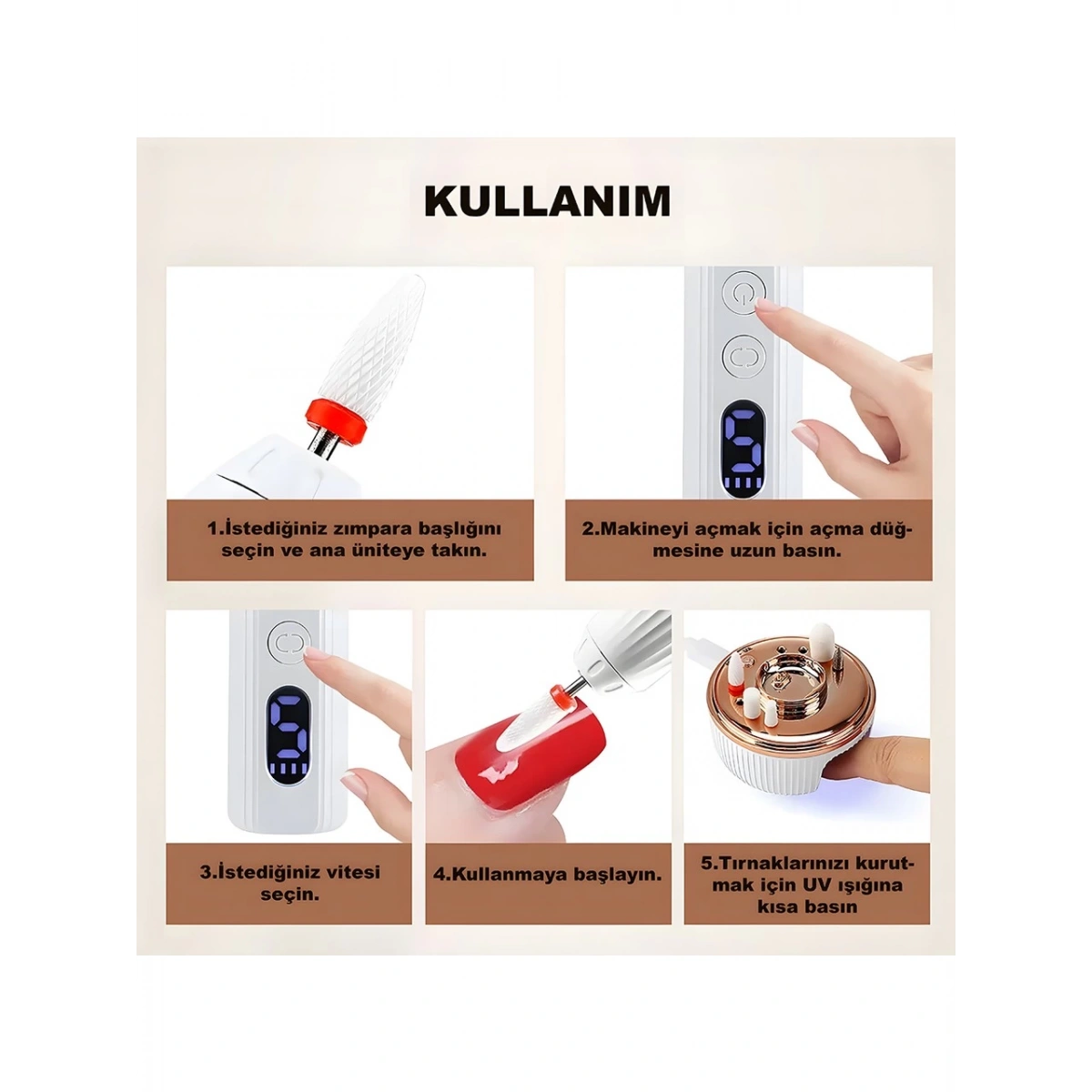 Tırnak Törpüleme Seti Mj-01