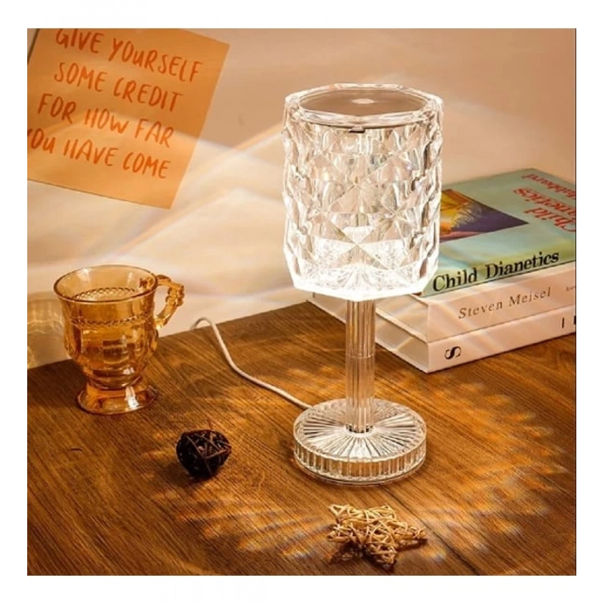 Wanda Kristal Ambiyans Masa Lambası