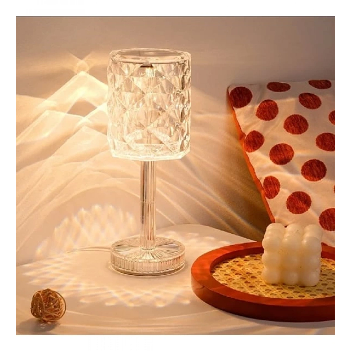 Wanda Kristal Ambiyans Masa Lambası