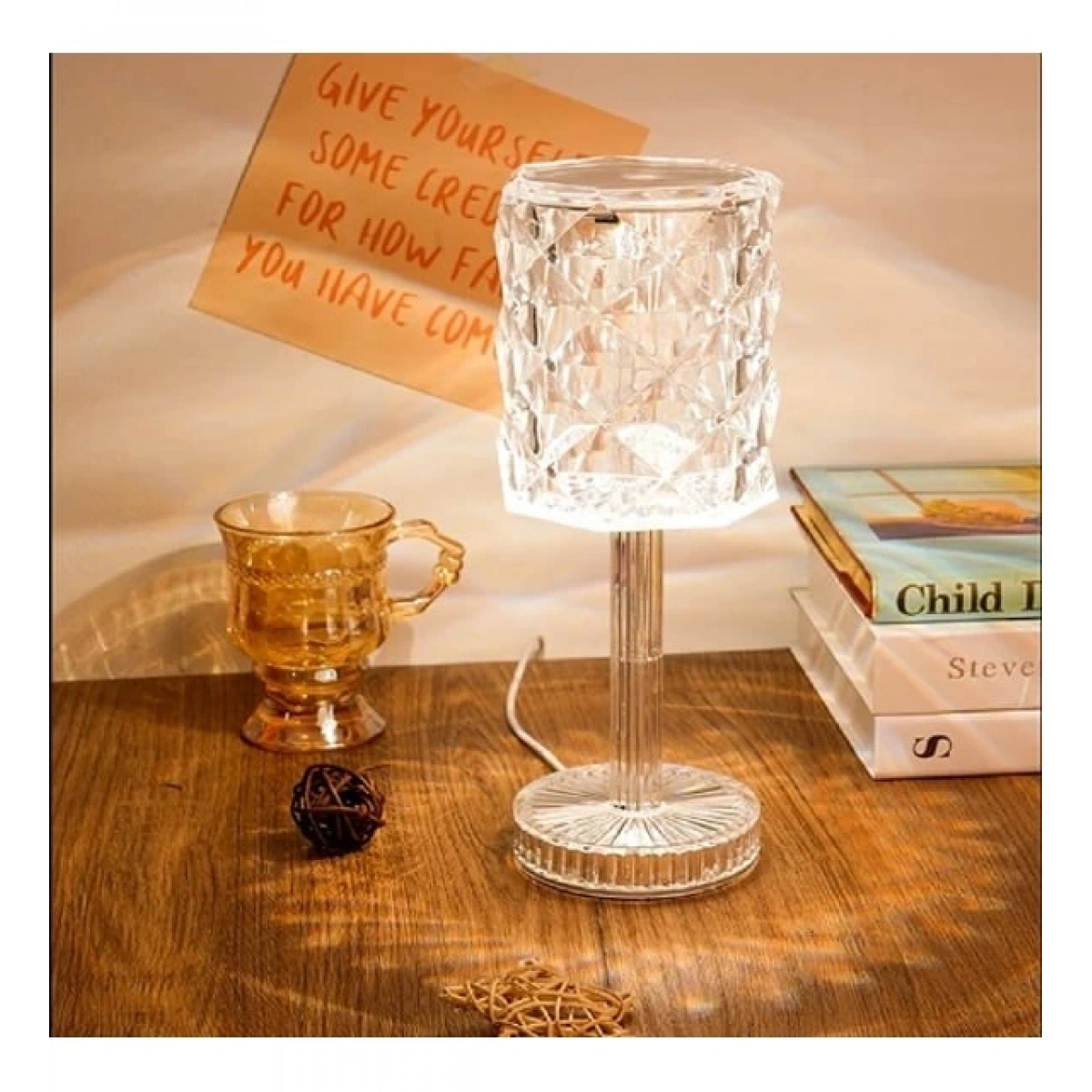 Wanda Kristal Ambiyans Masa Lambası