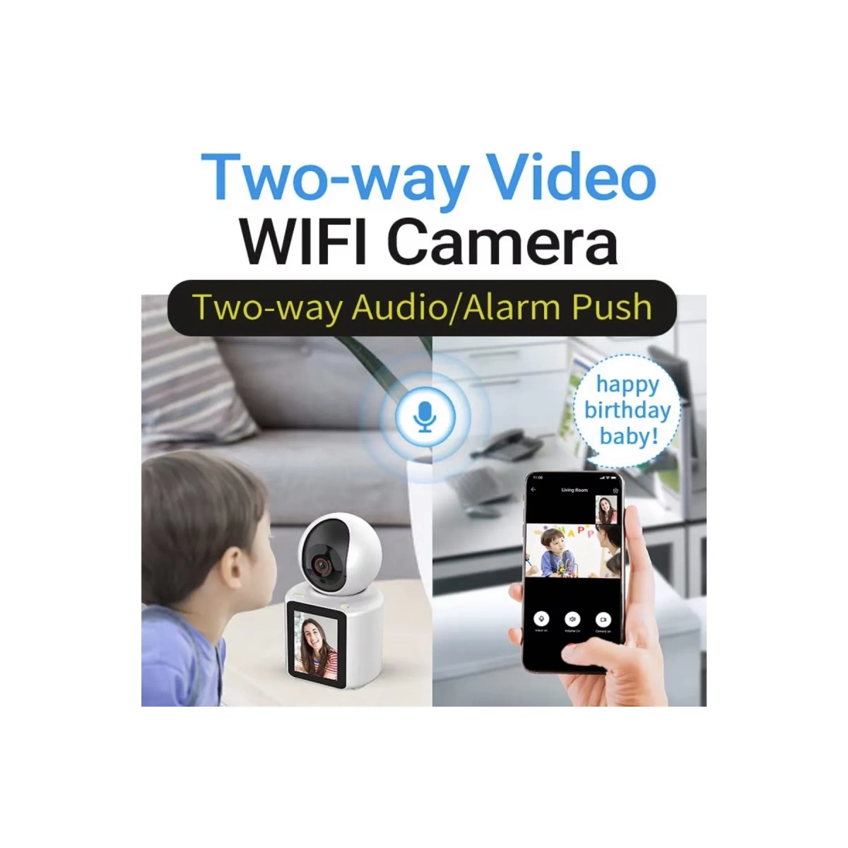 Wifi Ekranlı Çocuk C31 Kamerası