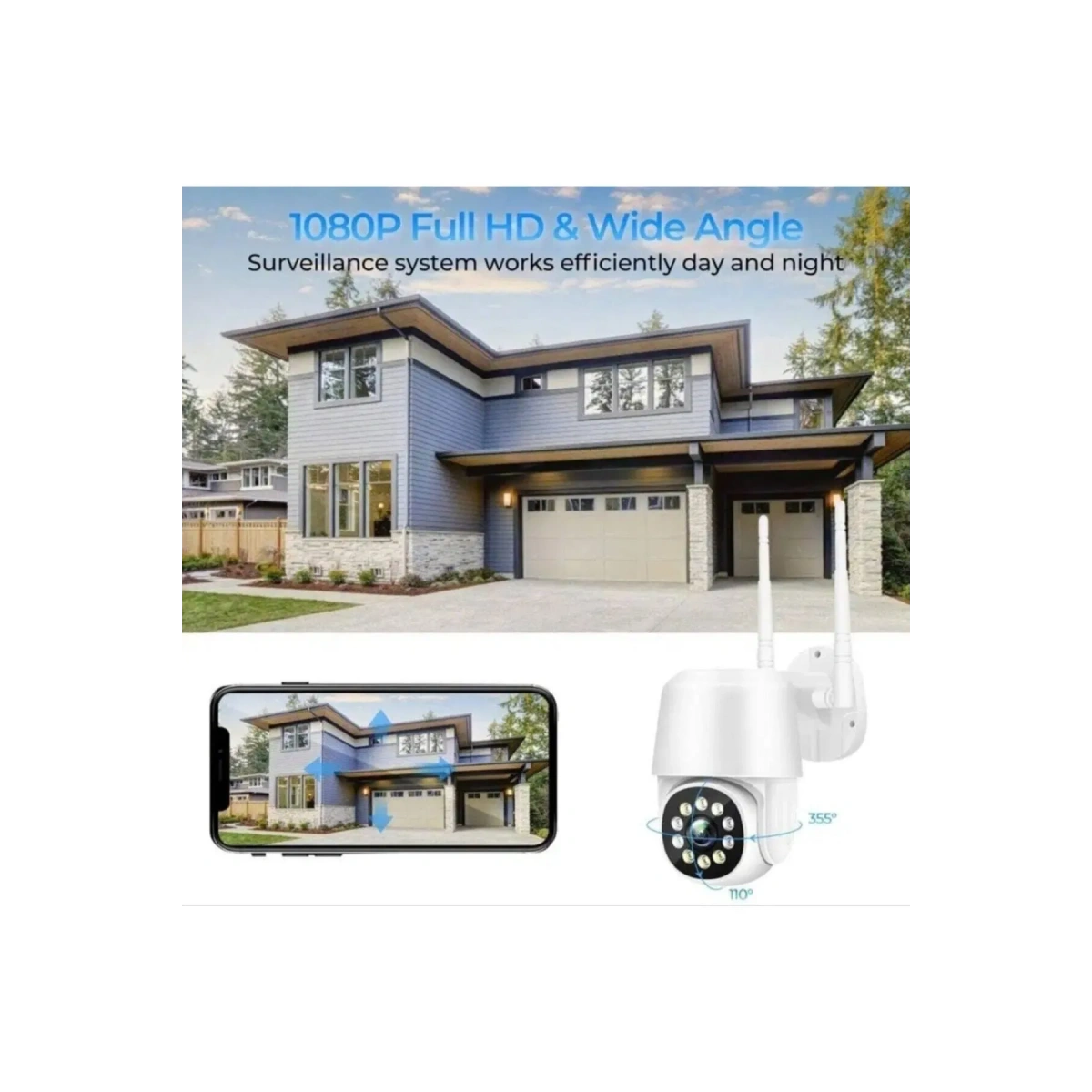 Wifi Kamera Kapı Önü Dış Mekan Ec101