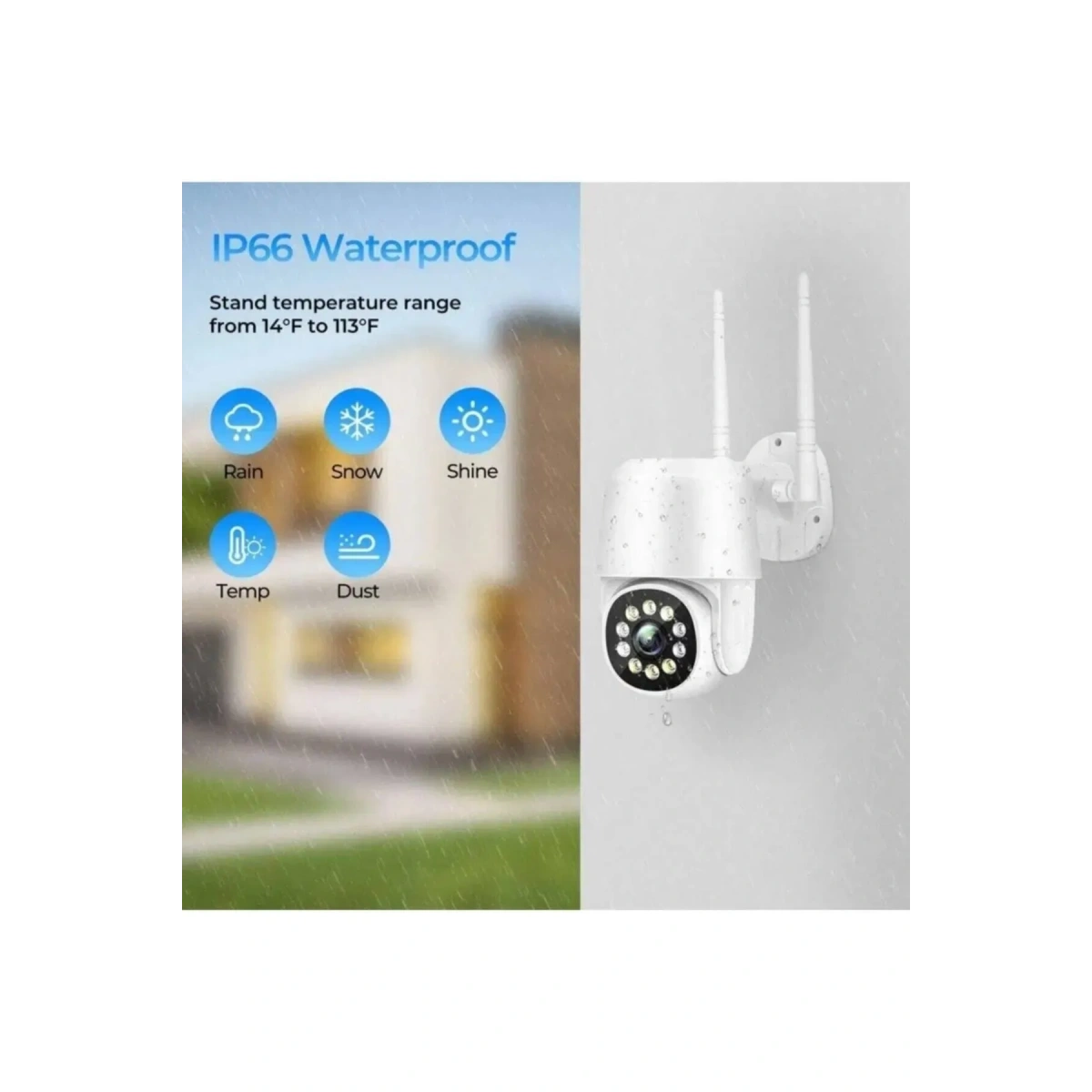 Wifi Kamera Kapı Önü Dış Mekan Ec101