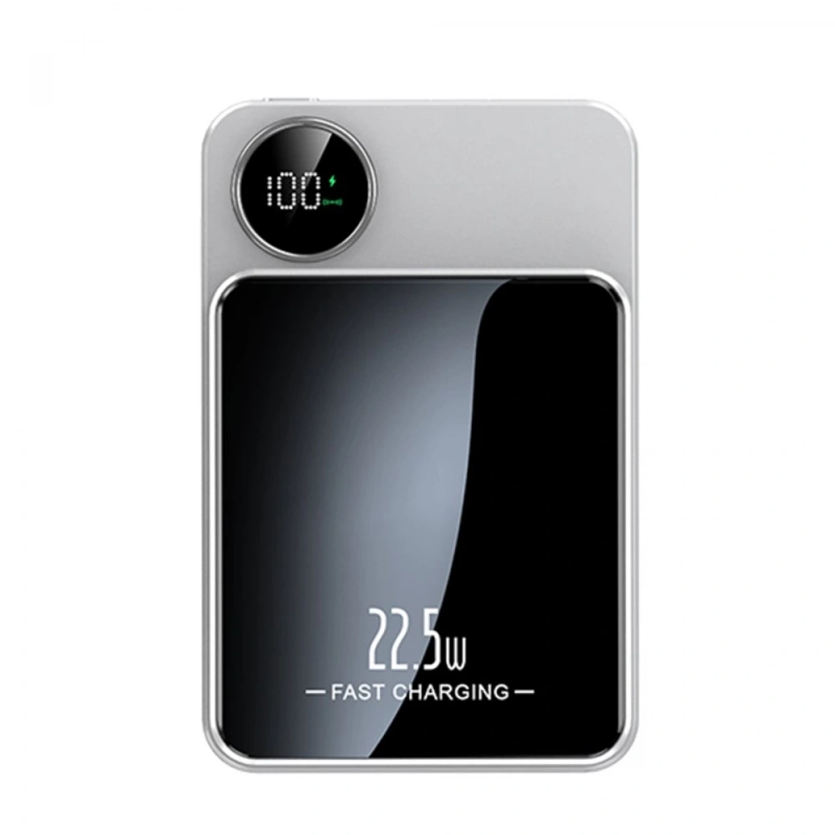 YK DESIGN 5000 MAH KABLOLU-22.5W MAGSAFE-15W POWERBANK YK-915 BEYAZ