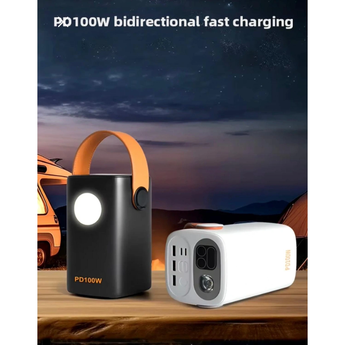 Yk Desıgn P929 60000 Mah Kablolu-100W Powerbank