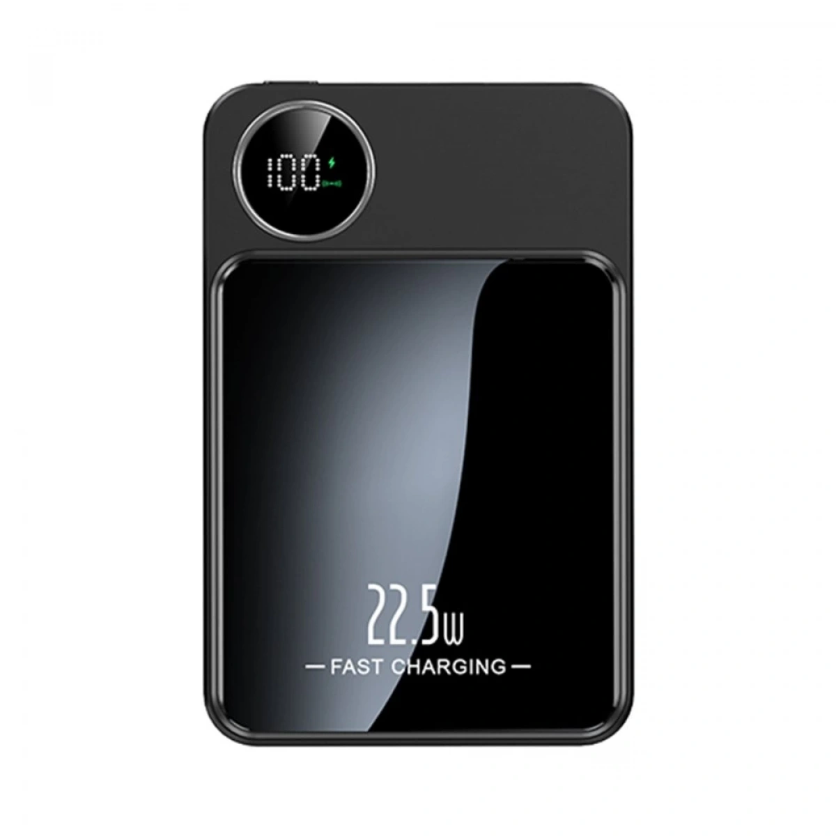 YK DESIGN 5000 MAH KABLOLU-22.5W MAGSAFE-15W POWERBANK YK-915 SİYAH