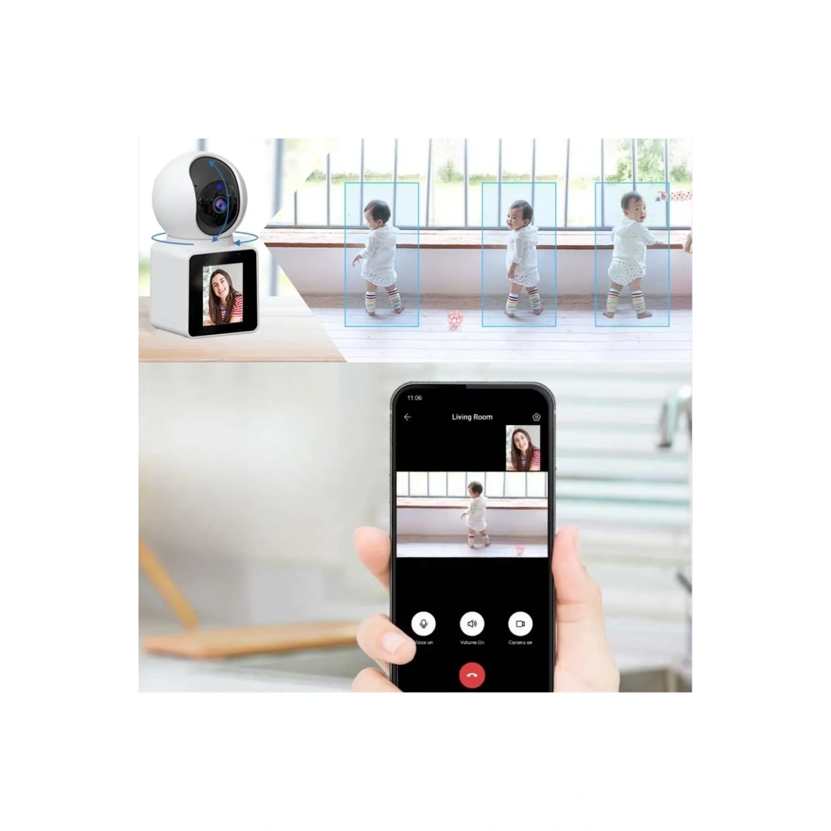 YK-P2015 EKRANLI BEBEK KAMERASI