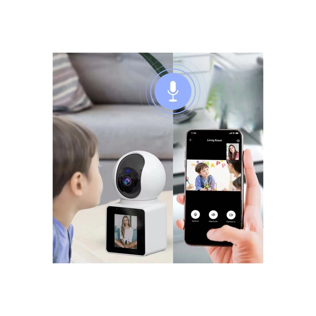 YK-P2015 EKRANLI BEBEK KAMERASI