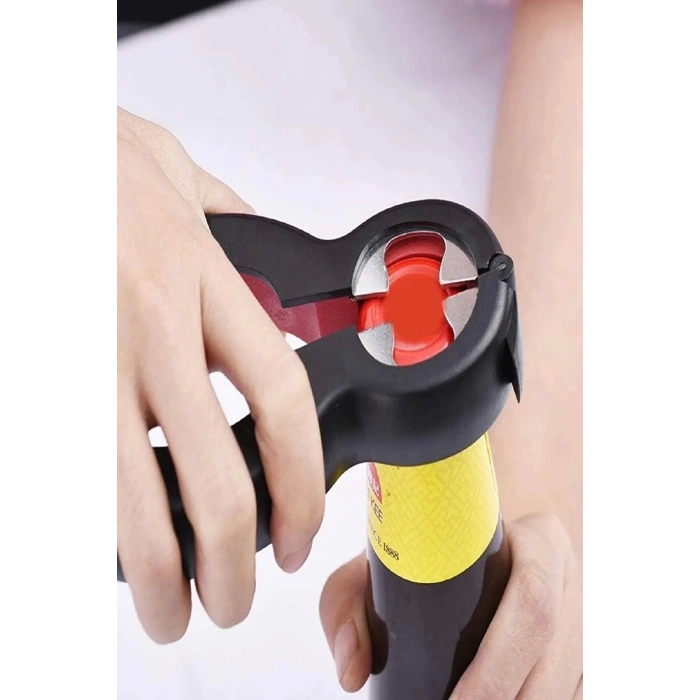 1 Adet Kavanoz Konserve Açacağı 6+1 Fonksiyonlu Kola Şişe Kapağı