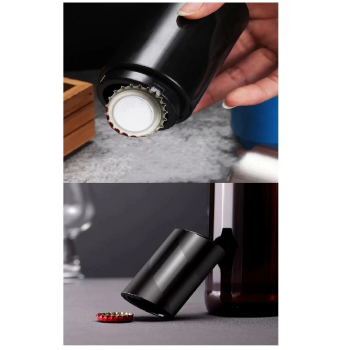 2 Adet Otomatik & Pratik Şişe Açma Bas Çek Şişe Soda Gazoz Kapağı