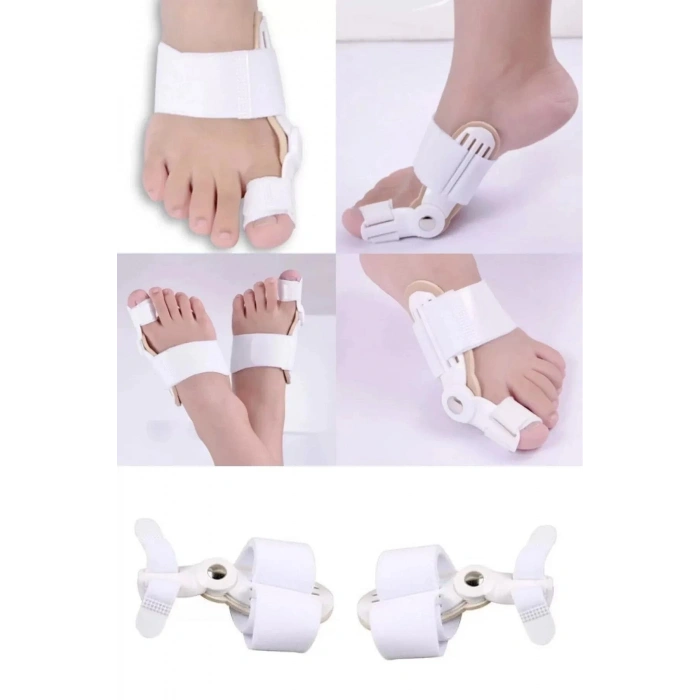 Ayak Baş Parmak Kemik Düzeltici Halluks Valgus Ayak Bakımı Bunyon Koruyucu Gece