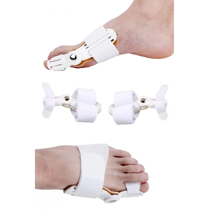 Ayak Baş Parmak Kemik Düzeltici Halluks Valgus Ayak Bakımı Bunyon Koruyucu Gece