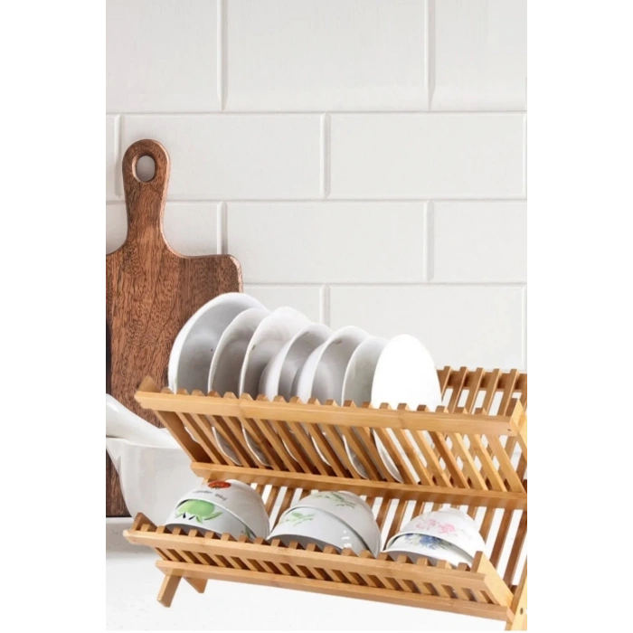 ambu Katlanabilir Tabaklık Bulaşıklık Büyük Boy