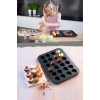 Muffin Kalıbı 24lü Cupcake Kapsülü Fırın Mini Kek Browni Kekstra Kurabiye Kalıbı Muffin Baking Pan