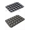 Muffin Kalıbı 24lü Cupcake Kapsülü Fırın Mini Kek Browni Kekstra Kurabiye Kalıbı Muffin Baking Pan