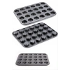 Muffin Kalıbı 24lü Cupcake Kapsülü Fırın Mini Kek Browni Kekstra Kurabiye Kalıbı Muffin Baking Pan