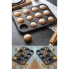 12li Kapsül Muffin Kalıbı Kek Kurabiye Cupcake Fırın Muffin Kalıbı