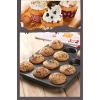 12li Kapsül Muffin Kalıbı Kek Kurabiye Cupcake Fırın Muffin Kalıbı