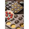 12li Kapsül Muffin Kalıbı Kek Kurabiye Cupcake Fırın Muffin Kalıbı